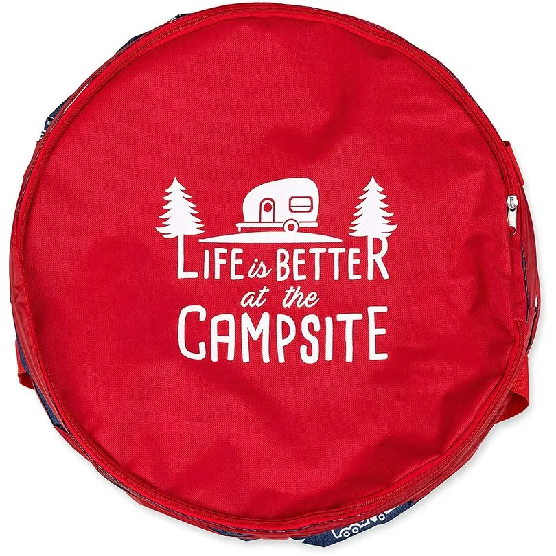 Pop-Up Cont -Patriotic Camper